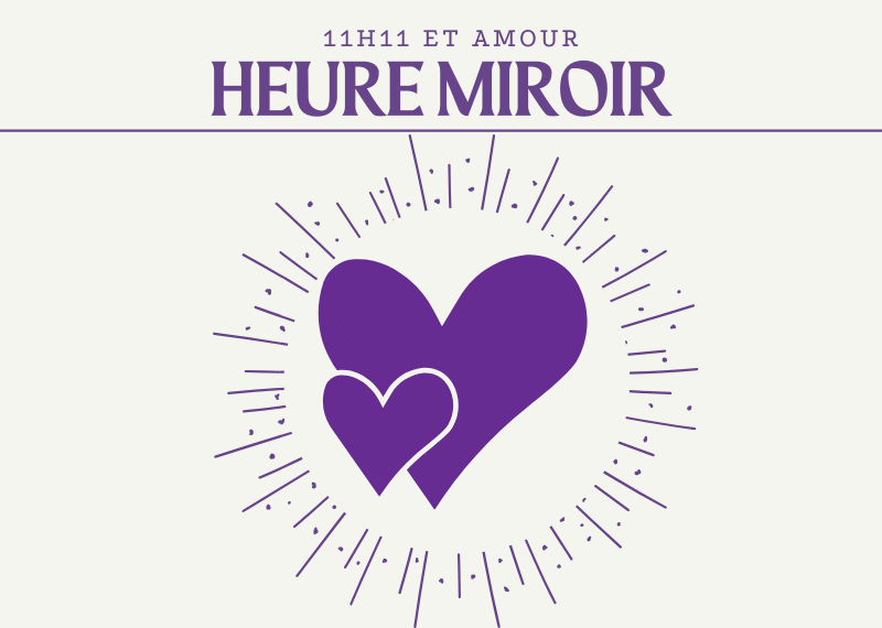 heure miroir 11h11 amour